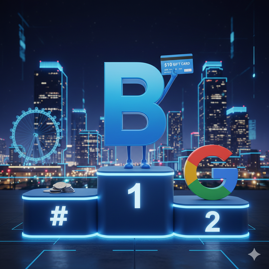 Comparison showing Microsoft Rewards as the higher-paying daily search engine.